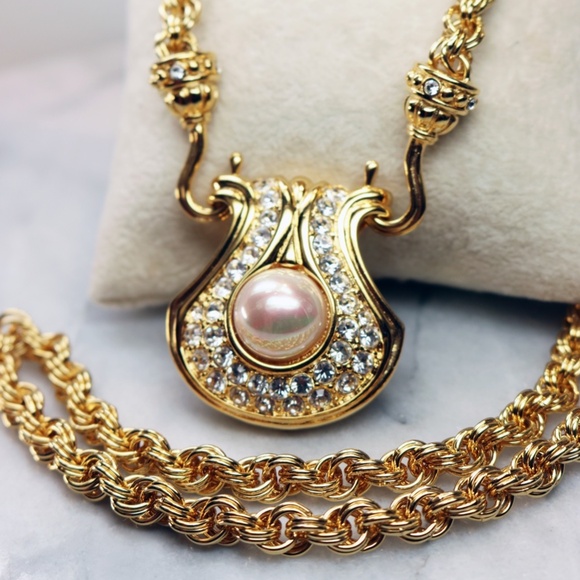 VINTAGE KENNETH LANE FRANCE WORLD TOUR NECKLACE - Picture 9 of 16